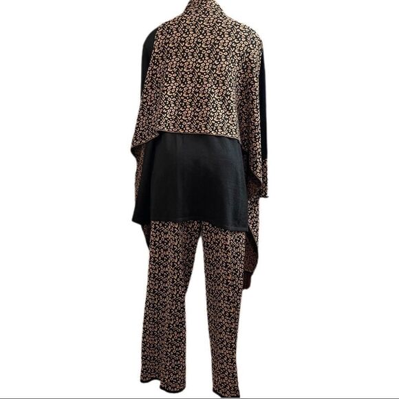 RONI BIS Leopard 3 Pc Outfit Pant Set Size M-L - Picture 5 of 14